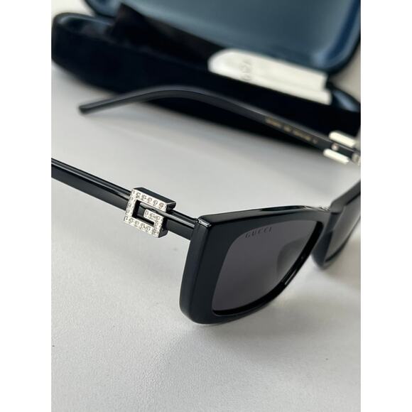 NEW Gucci GG1681S Black Logo Sunglasses - Picture 5 of 6